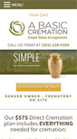Mobile Screenshot of coloradocremationservices.com